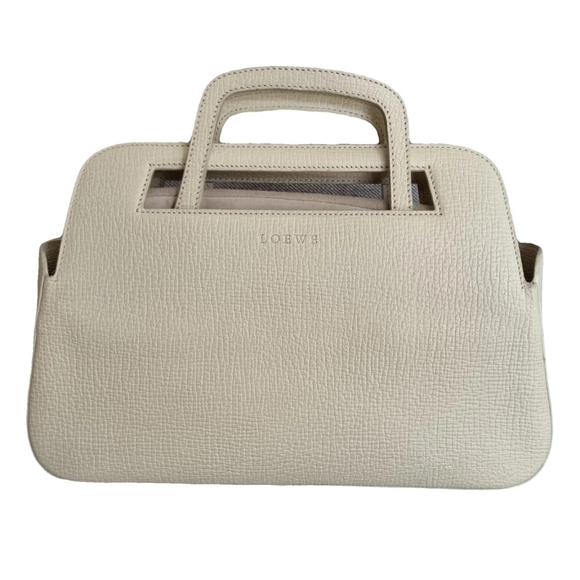 Loewe Handbags - Loewe Cream Leather Women's Bag